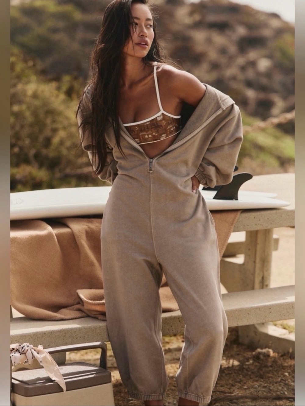 Free People FP Movement Wind Down Onesie - Picture 3 of 5